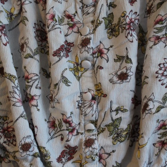 Target floral print matching skirt/blouse - Picture 4 of 9